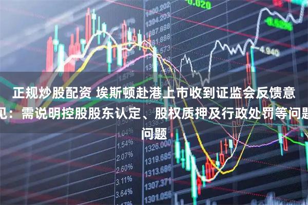 正规炒股配资 埃斯顿赴港上市收到证监会反馈意见：需说明控股股东认定、股权质押及行政处罚等问题